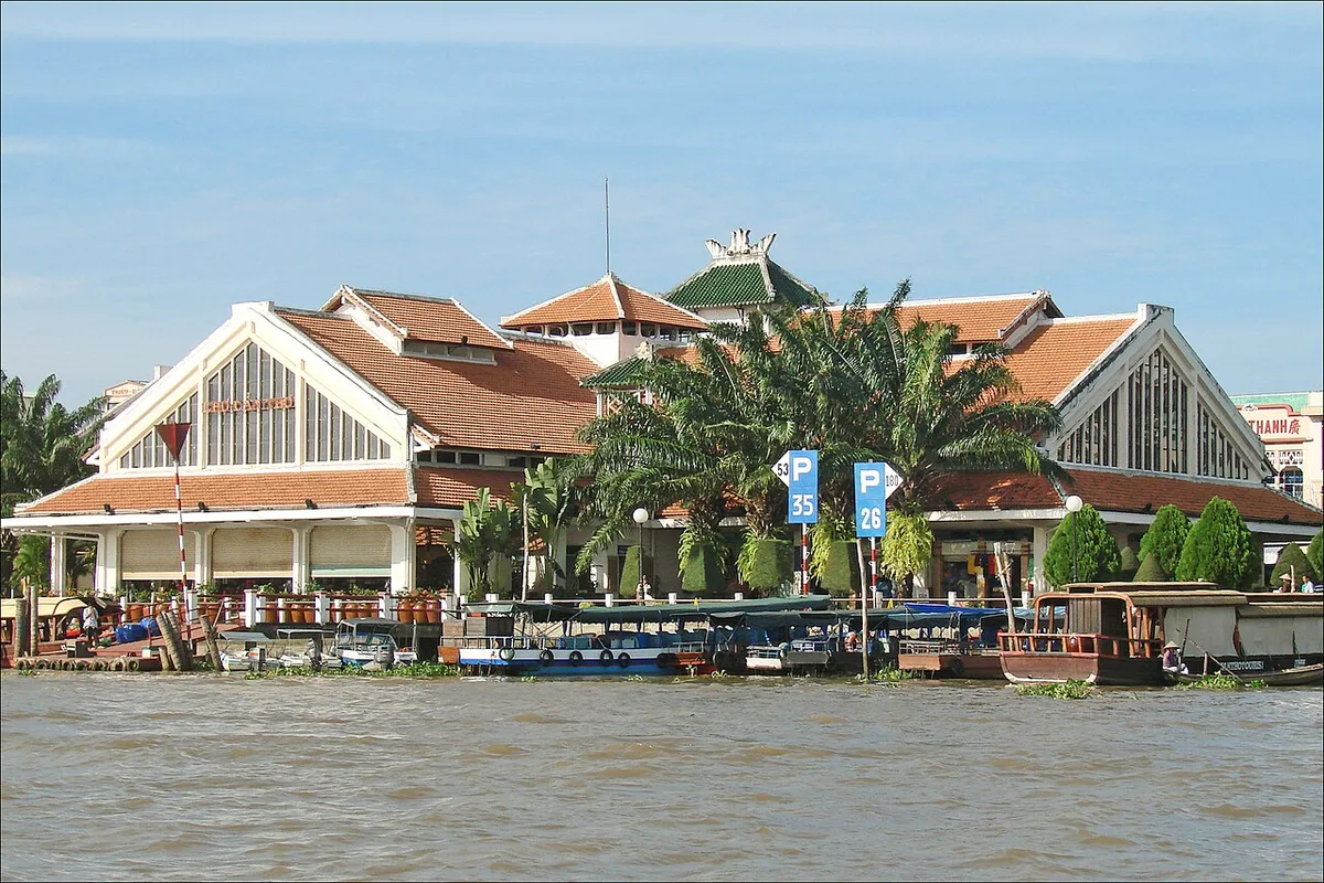 Lancien marché aux poissons (Can Tho, Vietnam) (6642892237), contextual view for travelers planning a trip in Vietnam