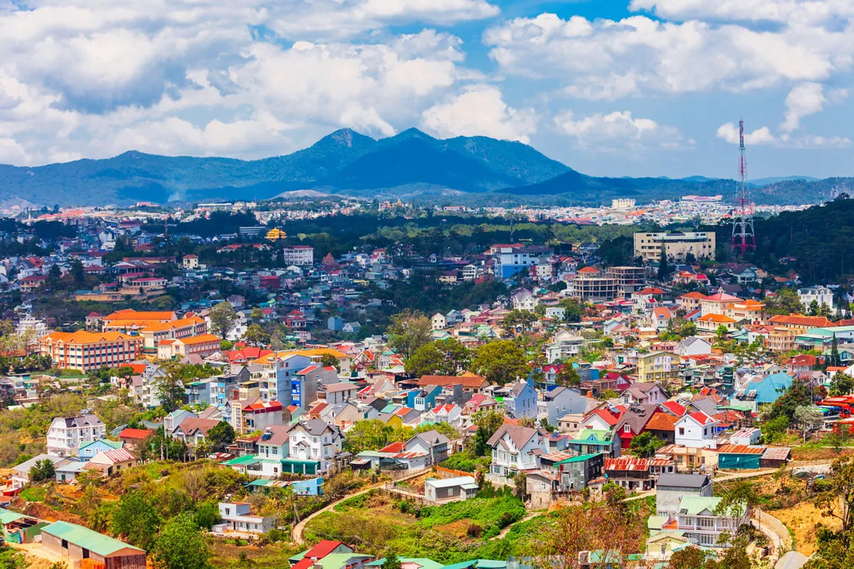 Hike Pinhatt Peak Above Tuyen Lam Lake in Da Lat during independent travel in Vietnam
