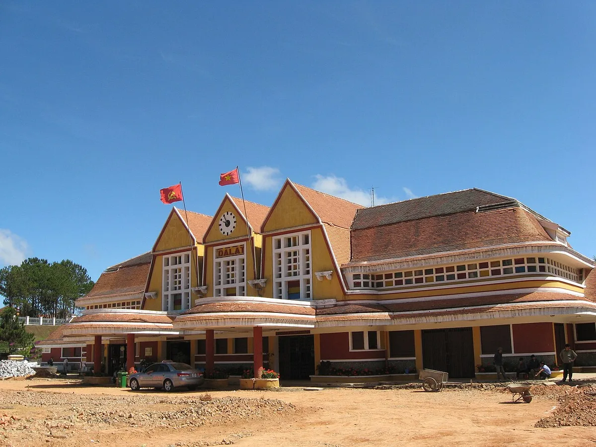 Da Lat train station, shown in the Da Lat Itinerary 3 Days at a Glance section of this Vietnam travel guide