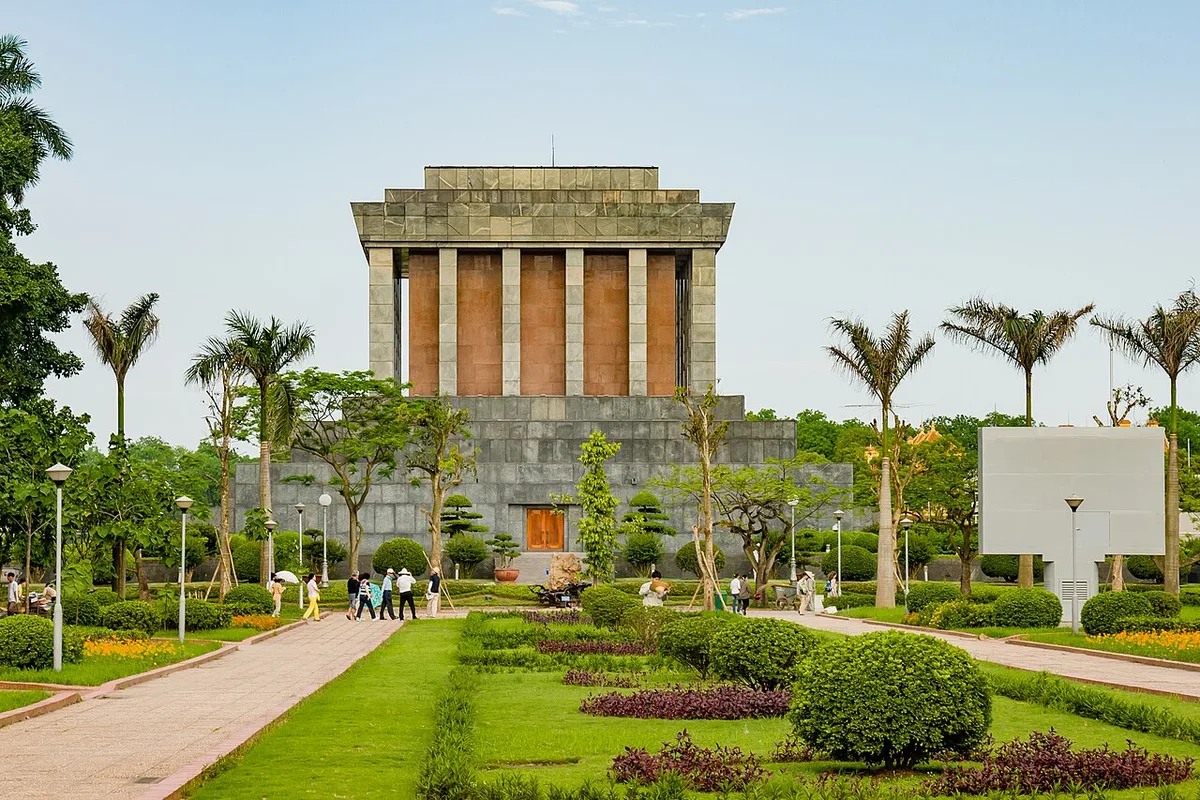 Hanoi Vietnam Mausoleum of Ho Chi Minh, illustrating Getting Around Hanoi: A Step-by-Step Plan in this Vietnam travel guide