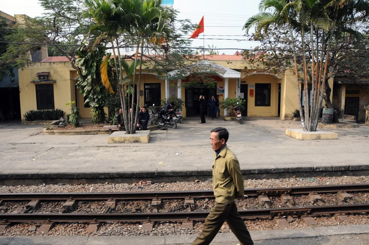 Ninh Binh Railway Station, shown in the Step-by-Step: Booking and Traveling section of this Vietnam travel guide