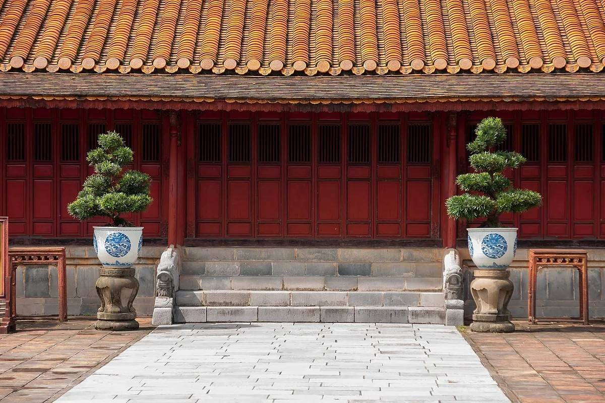 Hue Vietnam Tomb of Emperor Minh Mang, illustrating Hue Travel Planning Hub: Getting There in this Vietnam travel guide